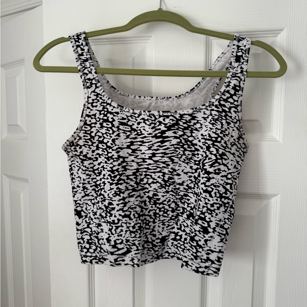 Athleta Shanti Square neck crop tank top